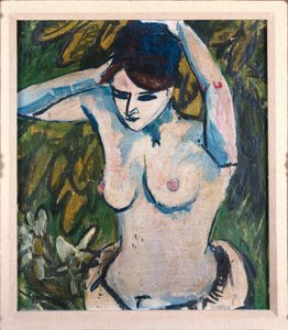 Femme aux bras levés, 1910 - Ernst Ludwig Kirchner