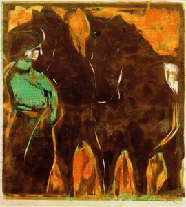 Scène de cirque - Ernst Ludwig Kirchner