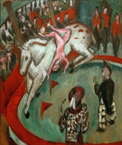 Cavalière de cirque - Ernst Ludwig Kirchner