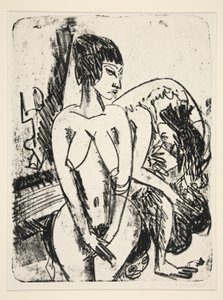 Zwei Frauen - Ernst Ludwig Kirchner