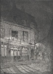 Lille: Liebesgässchen, 1916 - Ernst Oppler