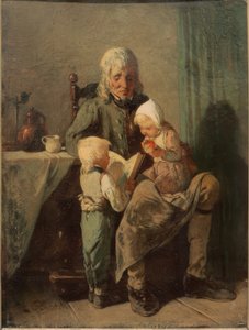 Grand-père et petits-enfants - Ernst Schalck