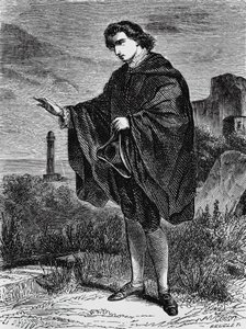 Illustration pour Entail, nouvelle de Ernst Theodor Amadeus Hoffmann (1776-1822), gravure