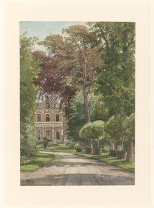 La campagne Spaarnhout - Ernst Witkamp (signed by artist)