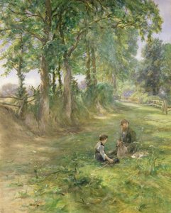 Le repos du garde-chasse, 1897