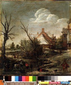 Hiver - Esaias I van de Velde