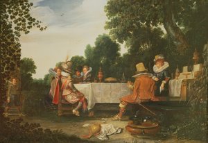 Fête dans le jardin