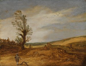 Vue dans les dunes - Esaias van de Velde