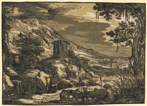 Paysage arcadien - Esaias van de Velde