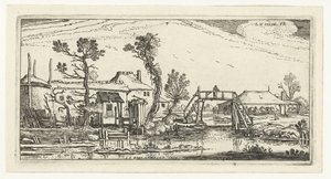 Ferme au bord d