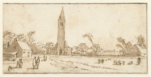 Vue de Spaarnwoude - Esaias van de Velde