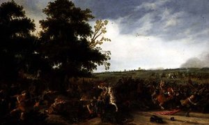 Infanterie combattant la cavalerie, 1630
