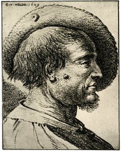Étude de tête masculine
