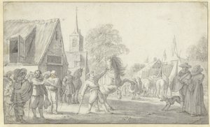 Marché aux chevaux - Esaias van de Velde
