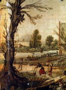 Hiver, 17e siècle - Esaias van de Velde
