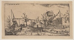 Paysage avec une brasserie, tiré de Paysages