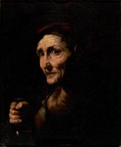Vieille buveuse