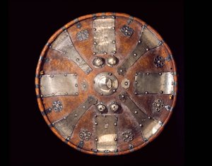 Bouclier (peau et argent)