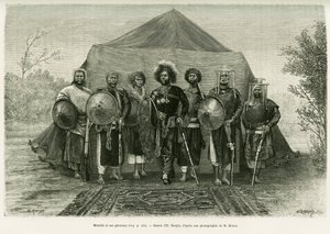 Portrait du Prince Menelik II d