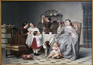 Les confitures, aussi appelé Le goûter de famille