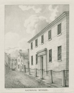Tamworth - École nationale: lithographie - Etienne Bruno Hamel