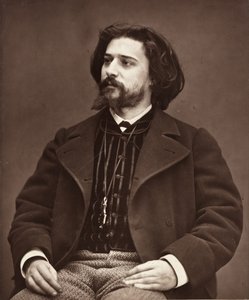 Alphonse Daudet, romancier français, 1849-1897, vers 1876 - Etienne Carjat