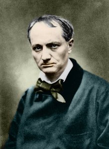 Charles Baudelaire (1821-1867), écrivain français. Photo de Carjat.