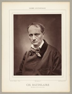 Charles Baudelaire (poète, critique et écrivain français, 1821-1867) - Etienne Carjat