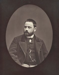 Émile Zola, romancier, dramaturge et journaliste français, 1840-1902, vers 1876 - Etienne Carjat