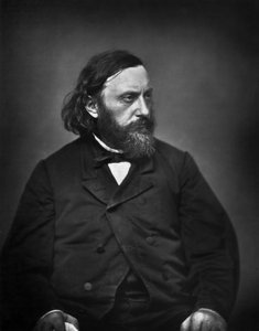 Pierre Dupont (1821-1870) poète français, photo de Carjat