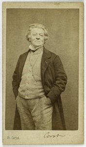 Portrait de Jean-Baptiste Camille Corot (1796-1875), peintre - Etienne Carjat