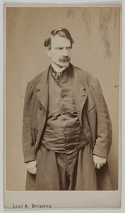 Portrait of François Delsarte, c.1870-90 (albumen print) - Etienne Carjat