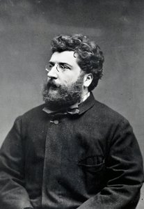 Portrait du compositeur et pianiste français Georges Bizet (Paris) - Etienne Carjat