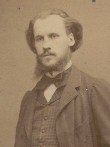 Portrait du compositeur Charles Lenepveu 1840-1910, 1870 - Etienne Carjat