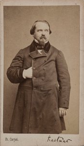 Portrait du Compositeur Jean-Georges Kastner - Etienne Carjat