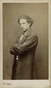 Portrait du compositeur Olivier Métra 1830-1889 - Etienne Carjat
