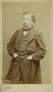 Portrait du compositeur François-Auguste Gevaert 1828-1908, vers 1870