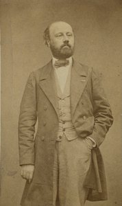 Portrait du compositeur François Bazin 1816-1878, vers 1760 - Etienne Carjat