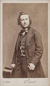 Portrait du violoniste et compositeur Camillo Sivori 1815-1894