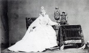 Sarah Bernhardt dans le rôle de Marie de Neubourg dans 