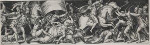 Combats et triomphes, probablement années 1560 - Etienne Delaune