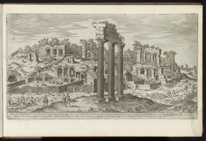 Palatin à Rome - Etienne Duperac