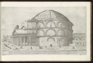 Panthéon à Rome - Etienne Duperac