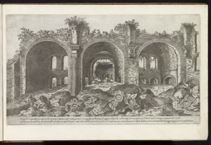 Restes de la Basilique de Maxence à Rome - Etienne Duperac