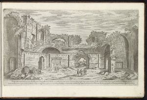 Ruines des Thermes de Caracalla à Rome - Etienne Duperac