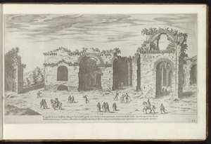 Thermes de Dioclétien à Rome - Etienne Duperac