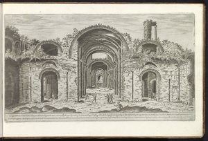 Thermes de Dioclétien à Rome - Etienne Duperac