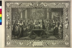 Mariage du roi Louis XIV avec Marie-Thérèse d