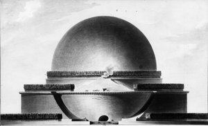 Cénotaphe de Newton - E.L. Boullée