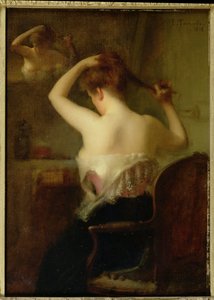 Femme arrangeant ses cheveux, 1903